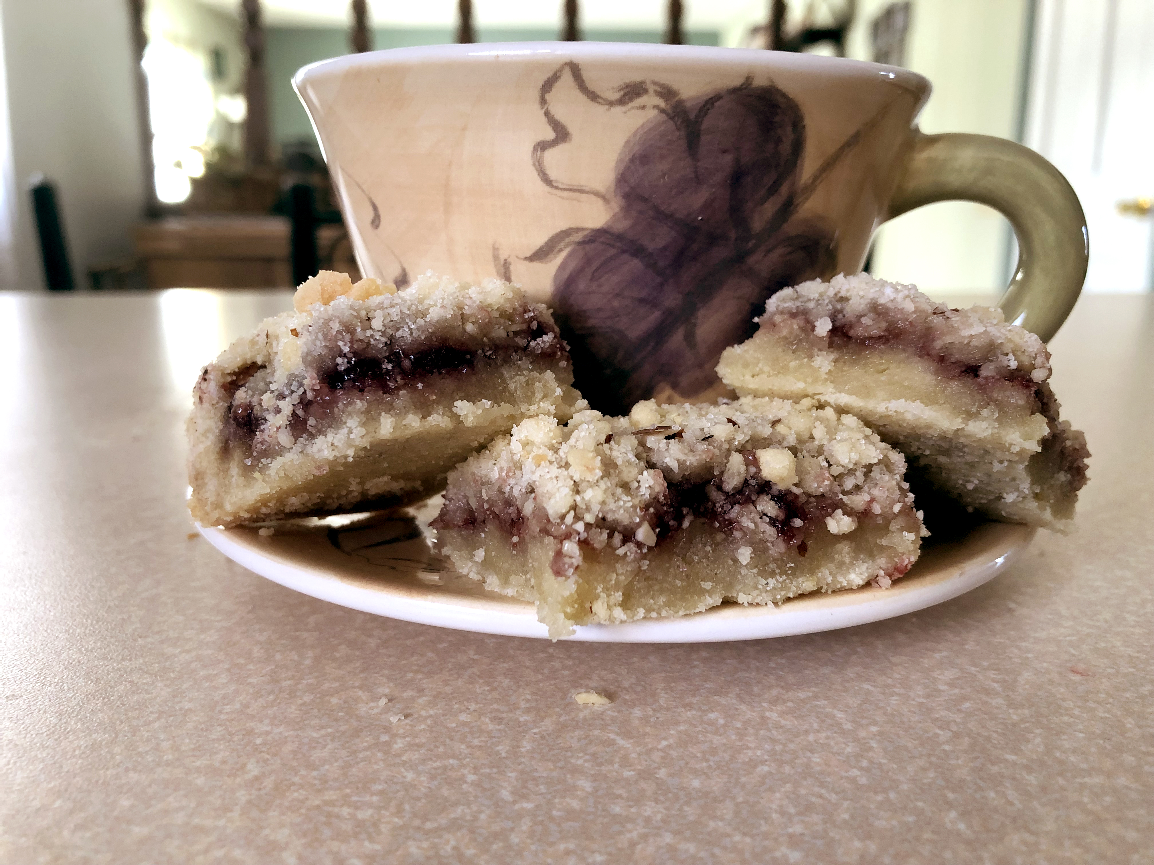 Raspberry Almond streusel Bars (Easy Pantry-Friendly Treat!)