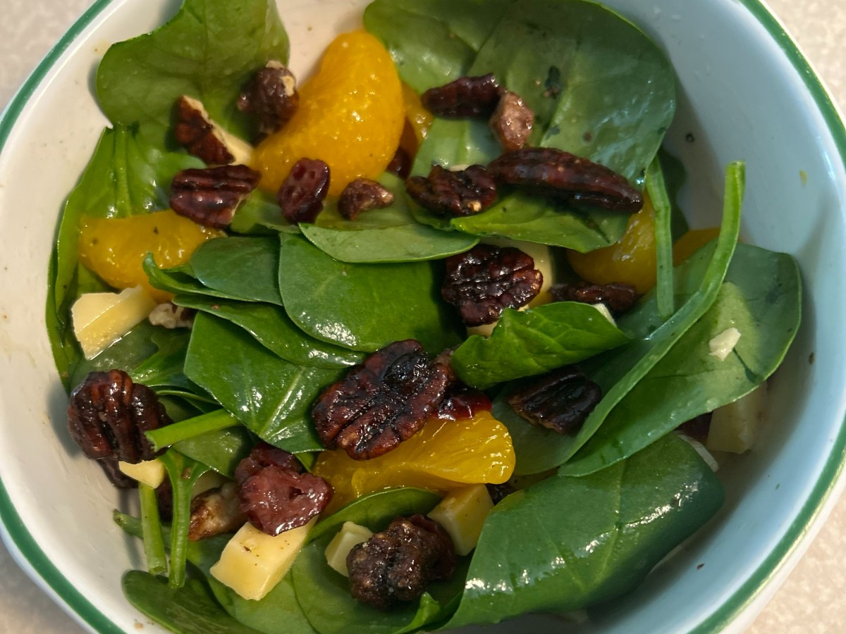 Cranberry Orange Spinach&nbsp;Salad
