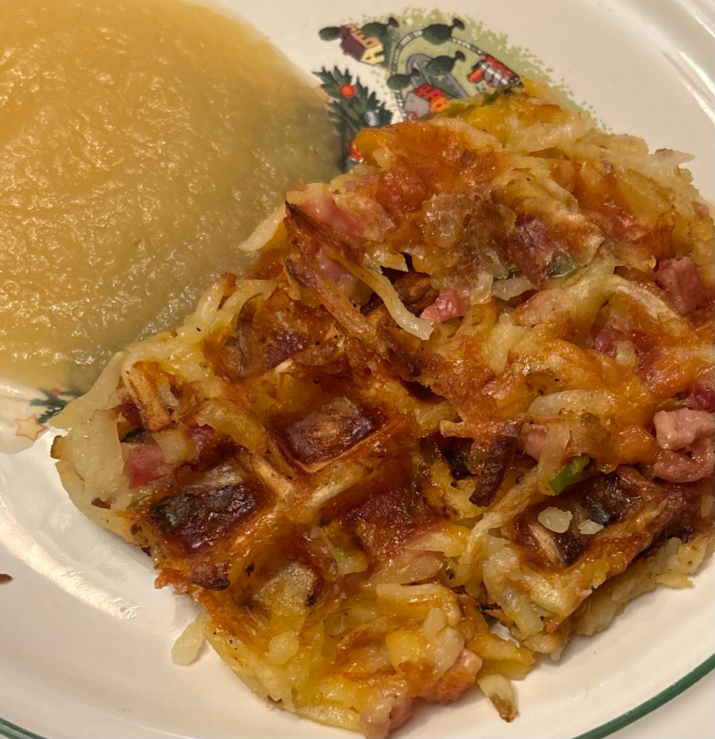 Ham & Cheese&nbsp;Waffles