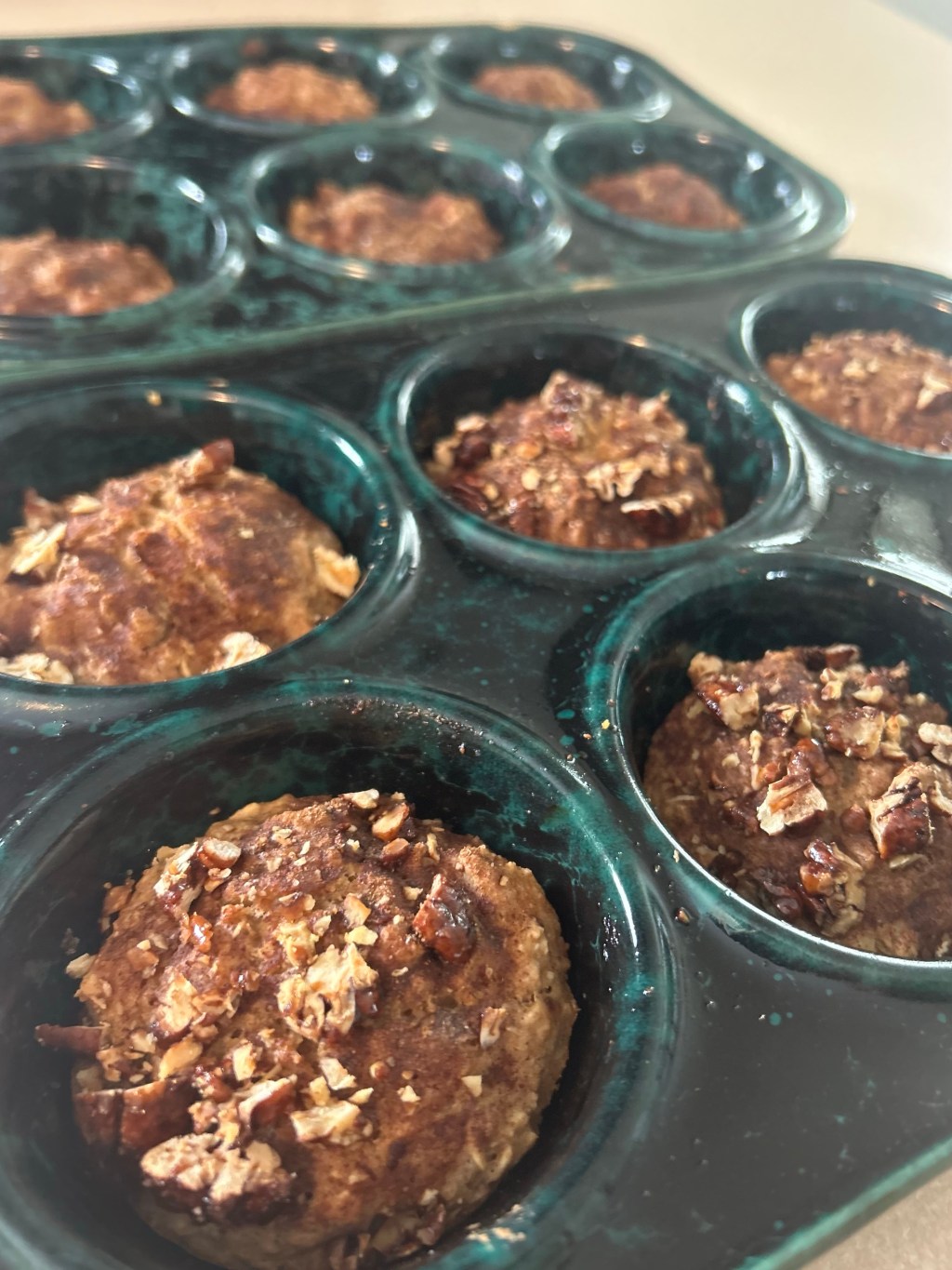 Applesauce Oat Muffins