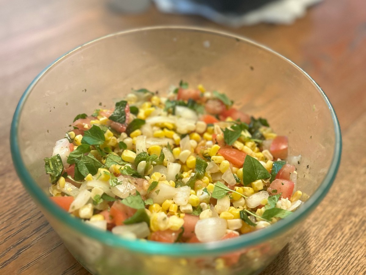 Grilled Corn Salad with Fresh Herbs and a Kick of&nbsp;Heat
