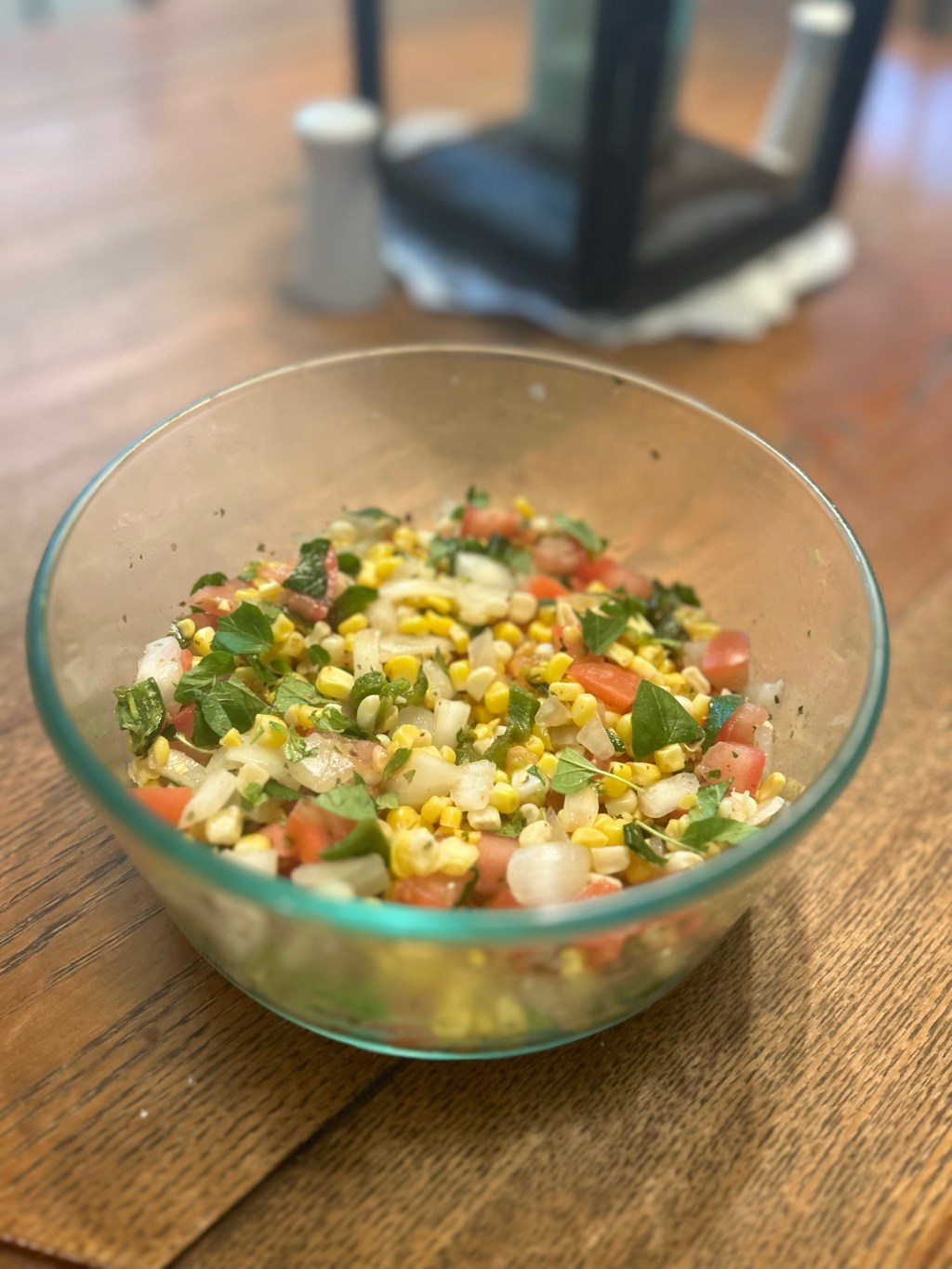 Grilled Corn Salad with Fresh Herbs and a Kick of&nbsp;Heat