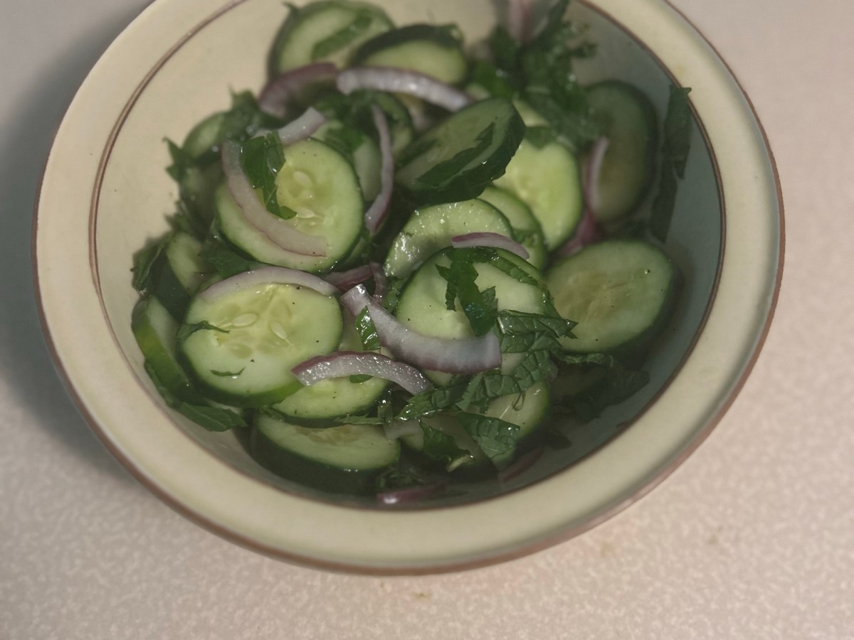 Refreshing Cucumber Mint&nbsp;Salad