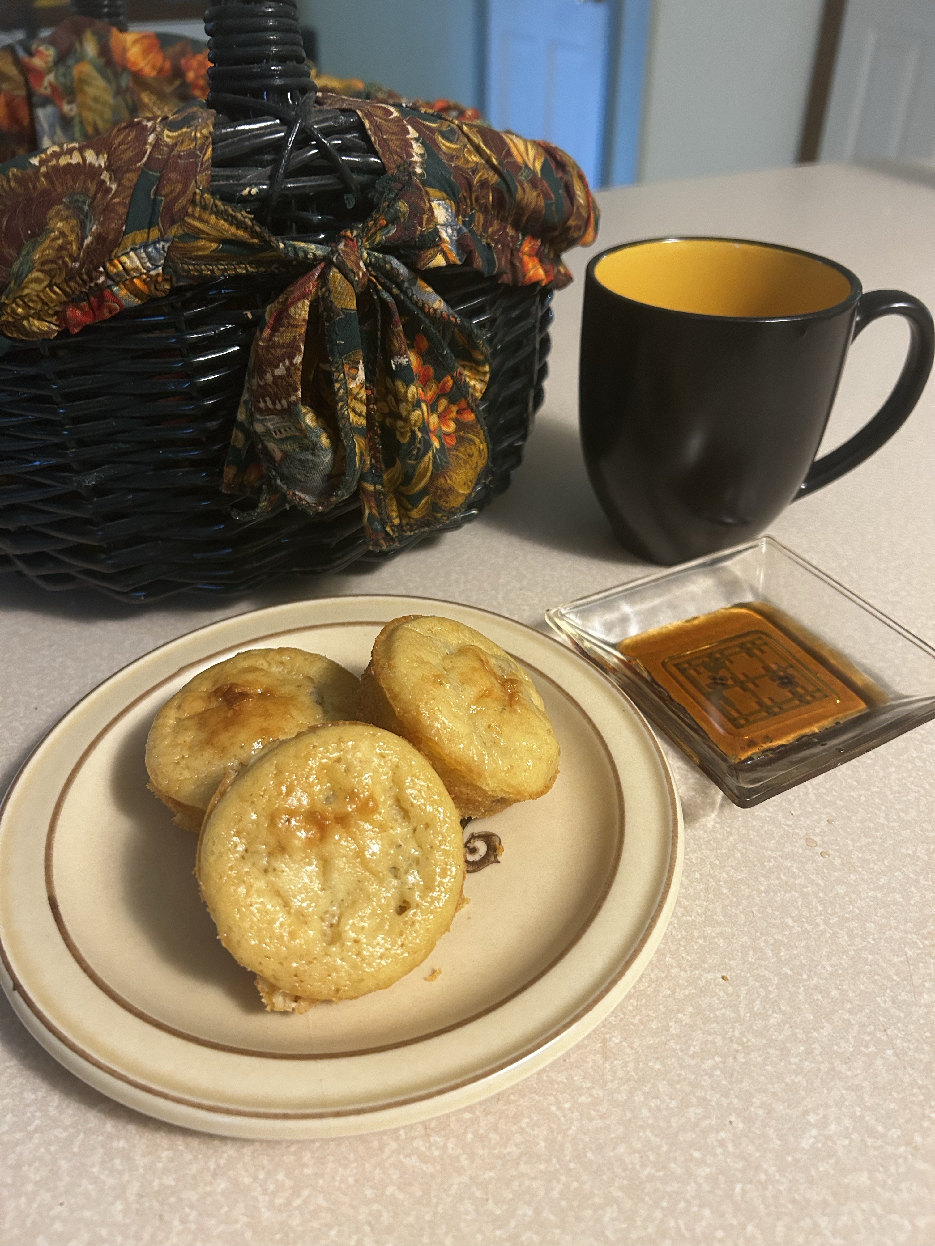 Maple Sausage Pancake Bites