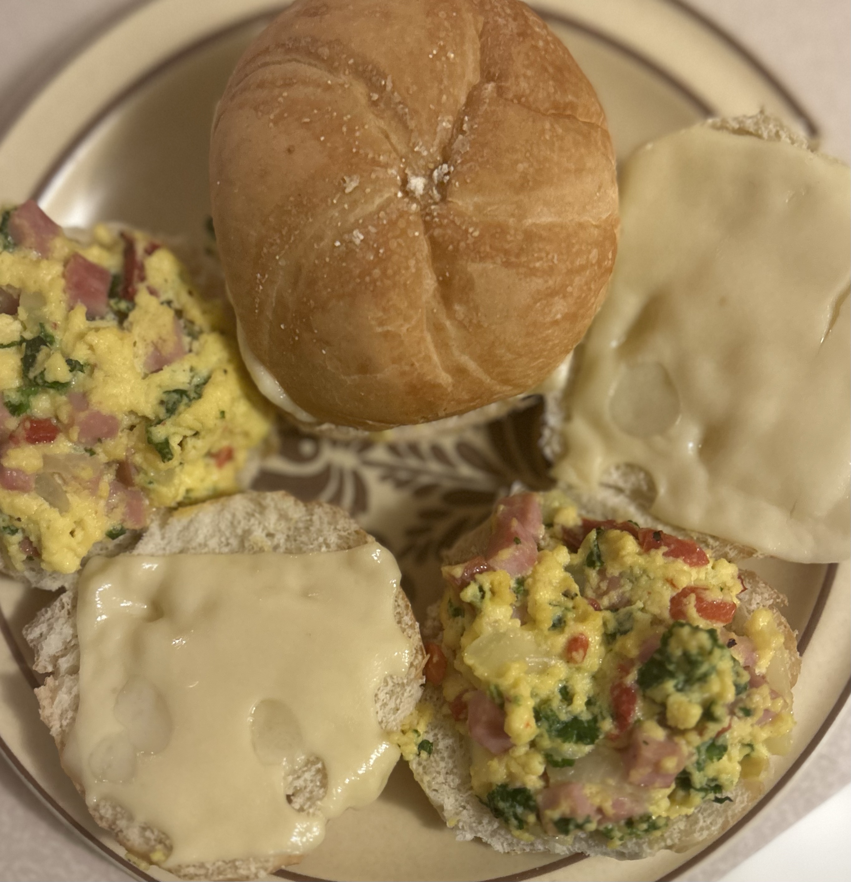 Ham & Egg Sandwiches