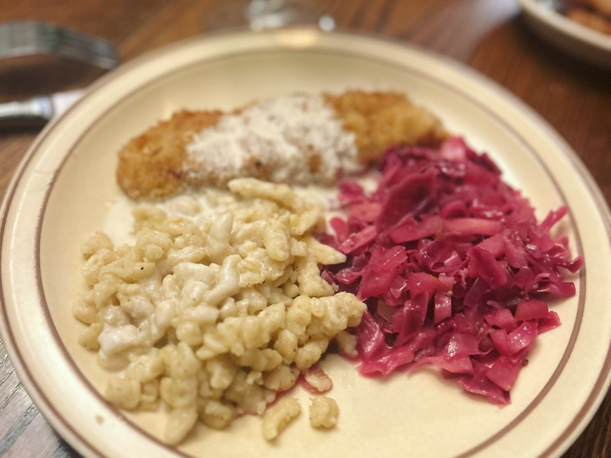 Schnitzel with Brandy Cream&nbsp;Sauce