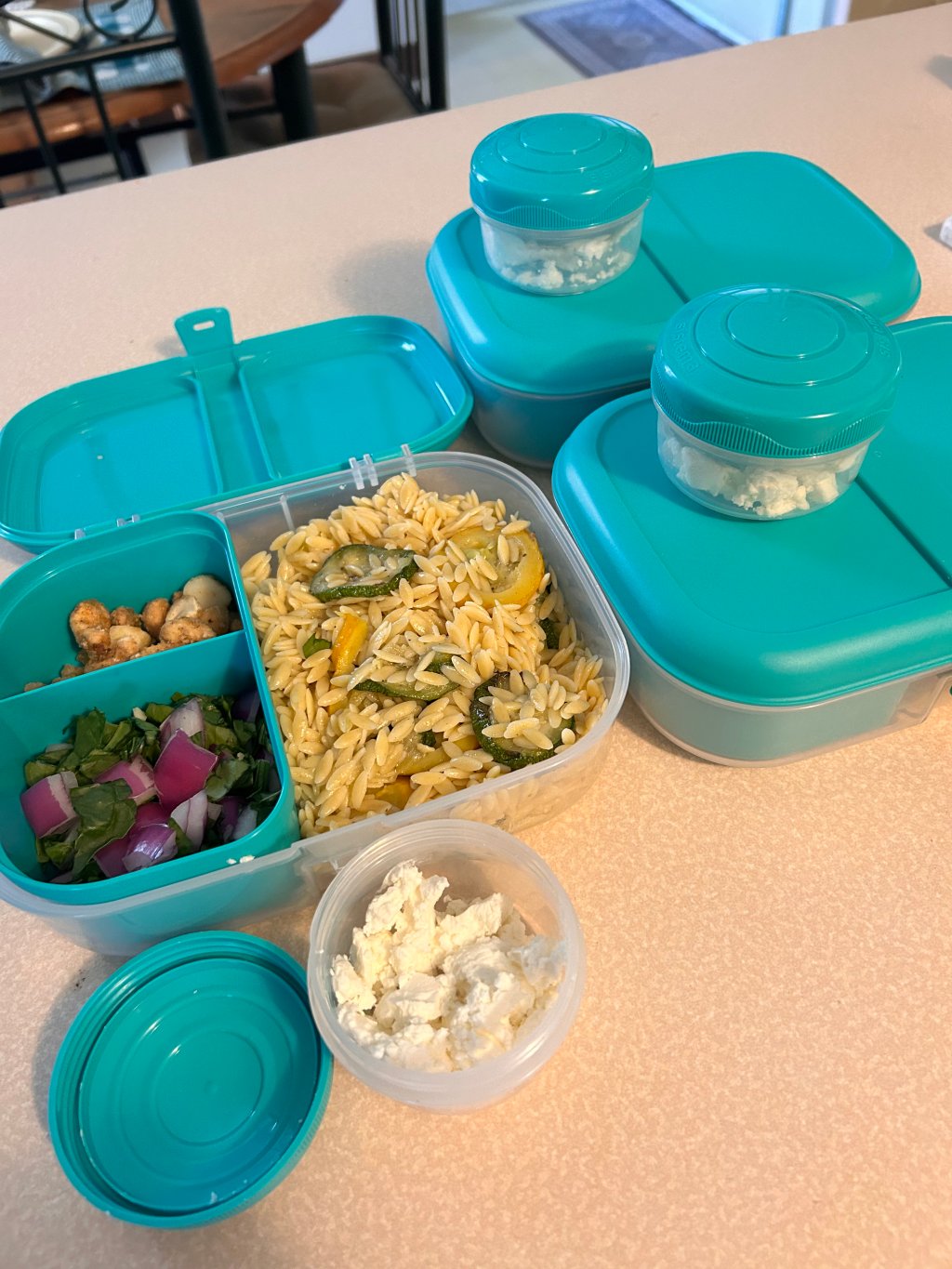 Orzo Lunch Bowls: A Colorful New Prep&nbsp;Favorite