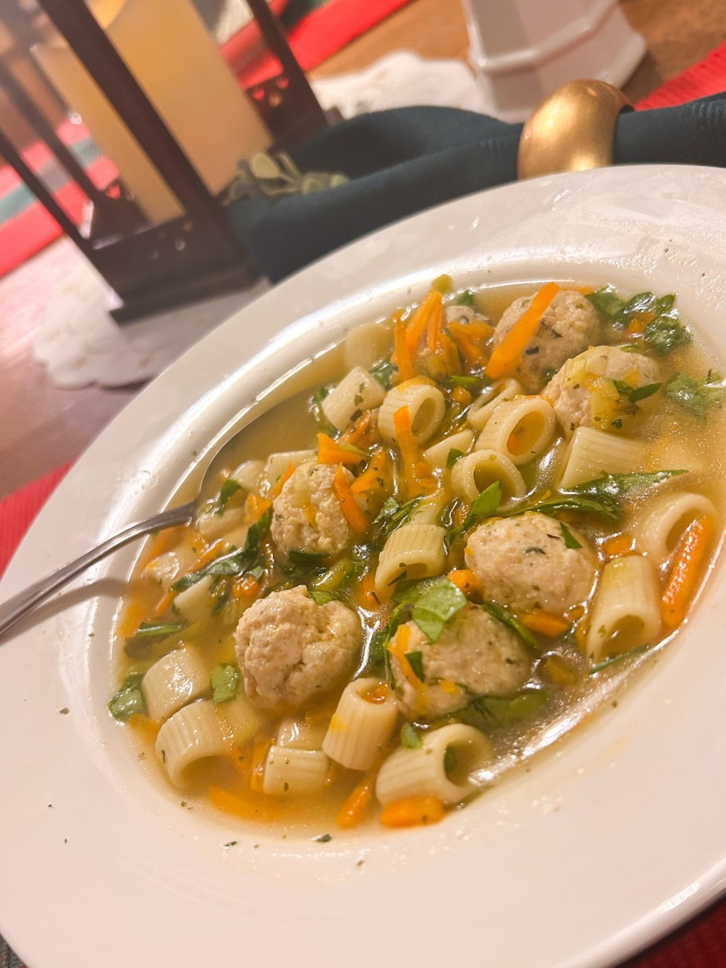 A Twist on Italian Wedding&nbsp;Soup