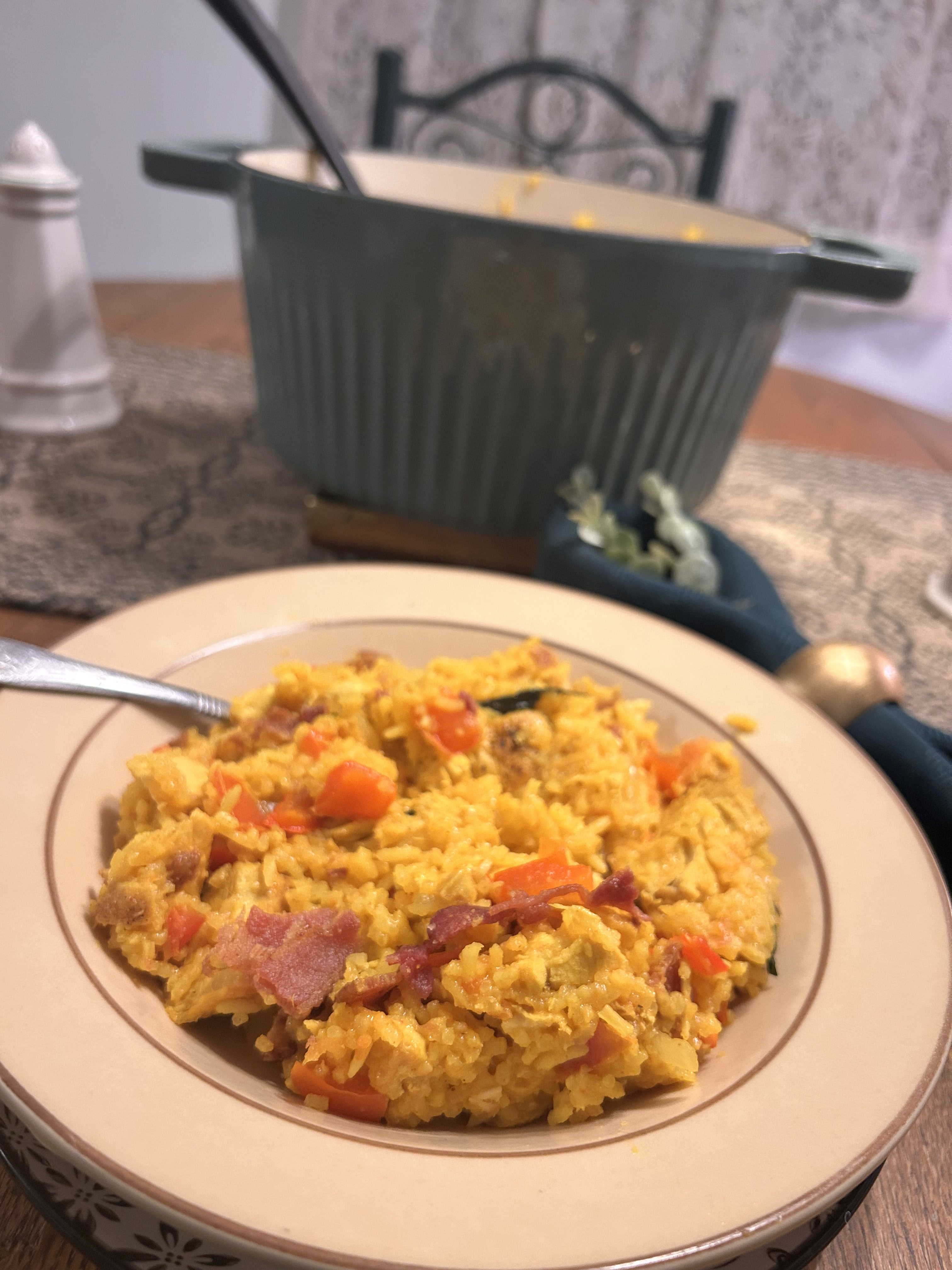 Basque Chicken and Rice: A Cozy One-Pot Dinner