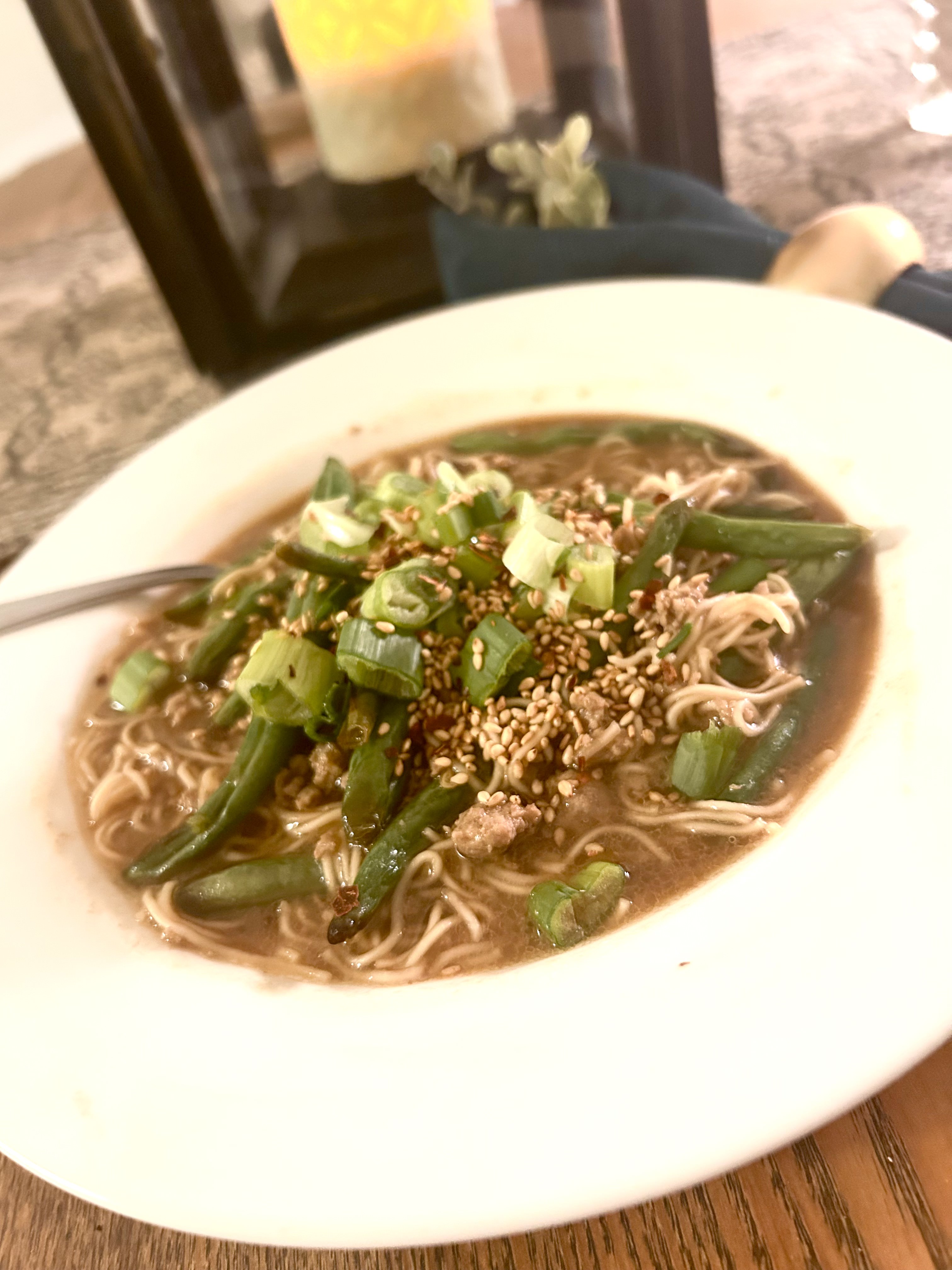 Pork Ramen Bowls with Garlic & Ginger